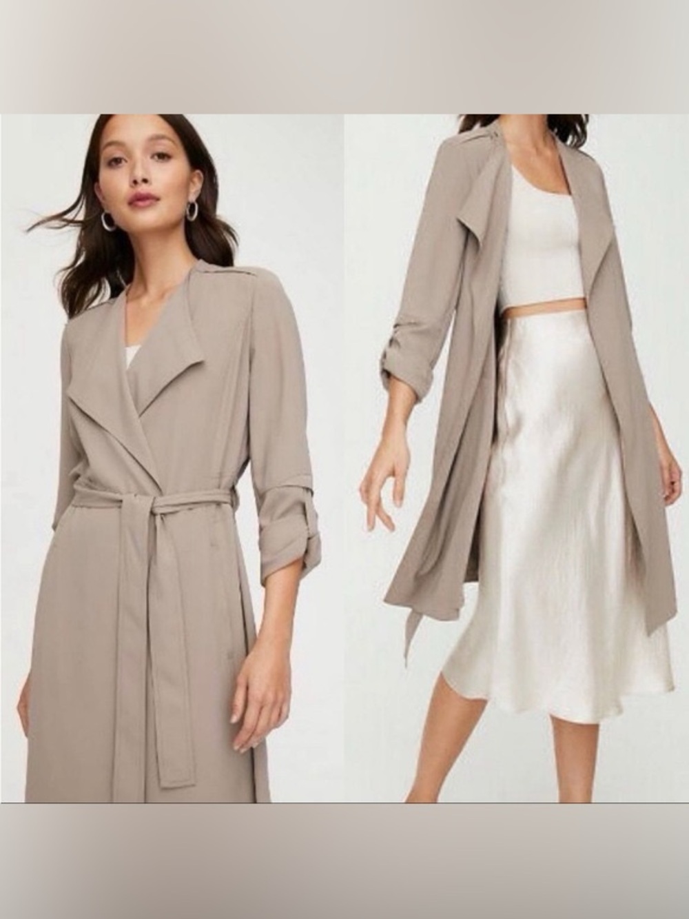 Aritzia babaton Quincey jacket trench